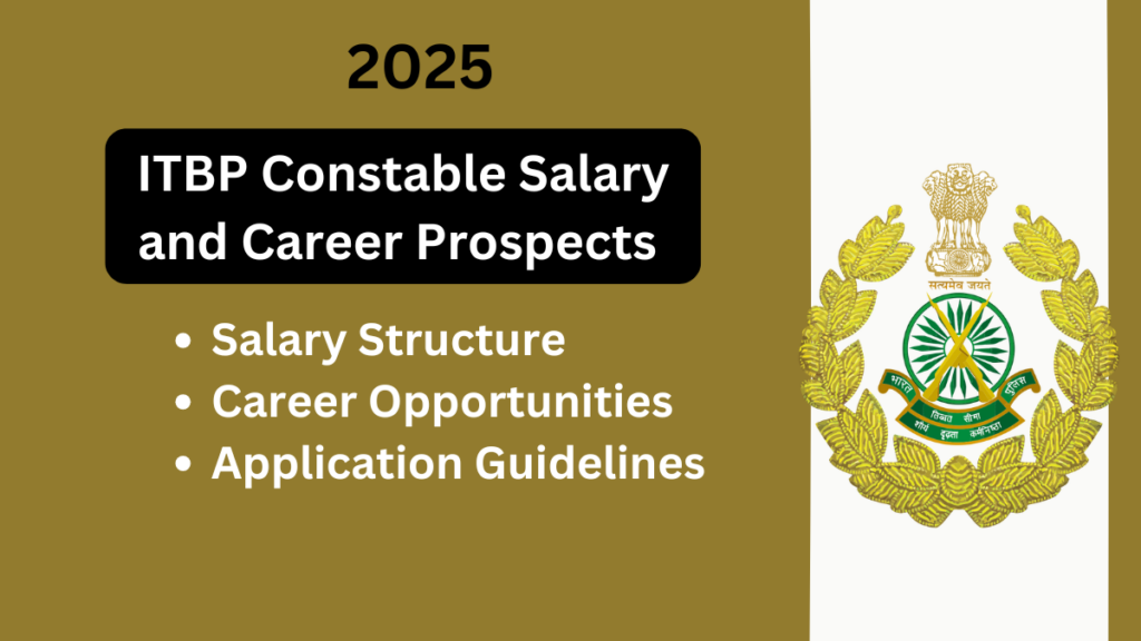 In-Depth Overview of ITBP Constable Salary, Benefits, and Career Prospects