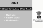 Anticipation Builds for BPSC Block Horticulture Officer Result 2024