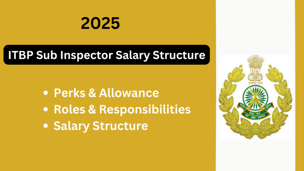 ITBP Sub Inspector Salary Structure 2025: A Comprehensive Guide