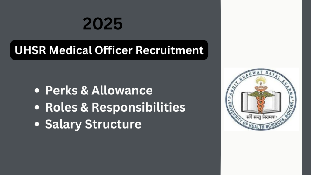 UHS Rohtak Medical Officer Recruitment: A Comprehensive Guide