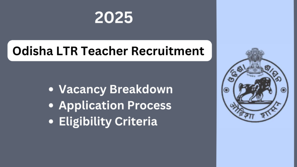 OSSC LTR Teacher Recruitment 2025: A Comprehensive Guide