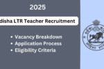 OSSC LTR Teacher Recruitment 2025: A Comprehensive Guide