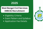 West Bengal Civil Services (WBCS) Examination 2024: Your Path to a Prestigious Career